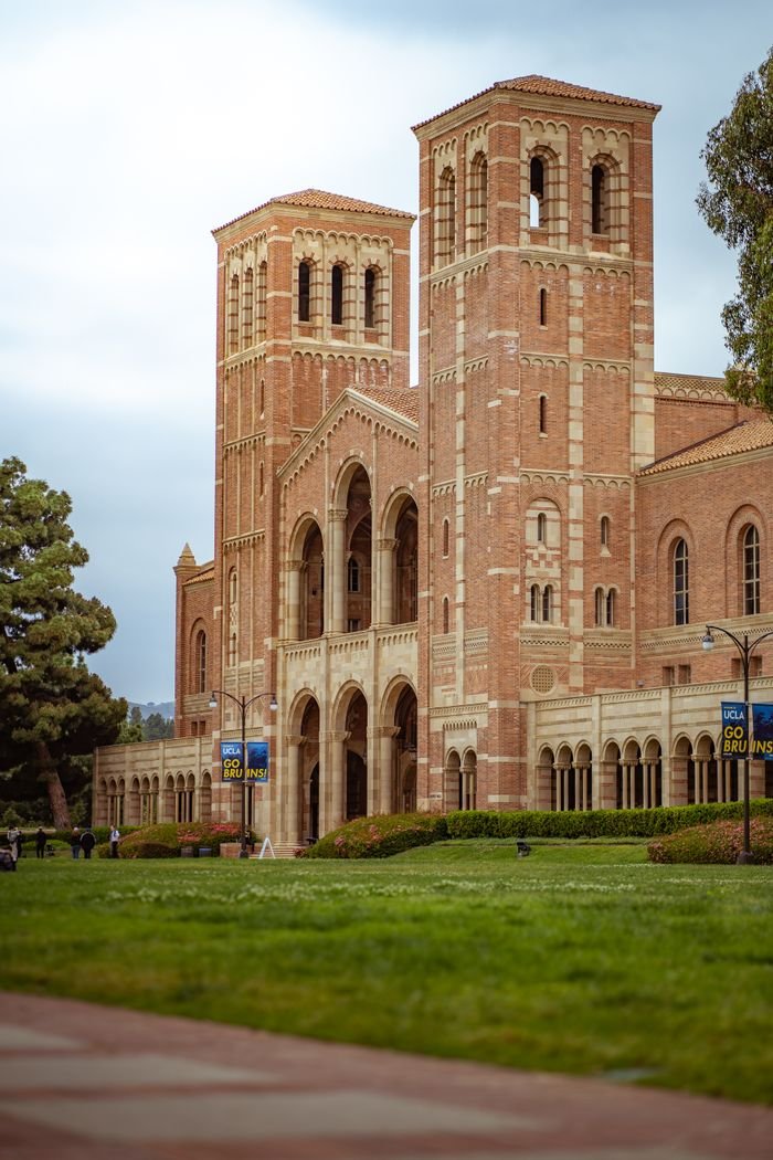 The Art of Drawing Readers In: Your attractive post title goes here Iconic exterior of Royce Hall at UCLA, a landmark in Los Angeles, California.